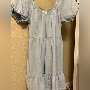 UNIVERSAL THREAD light blue smock dress